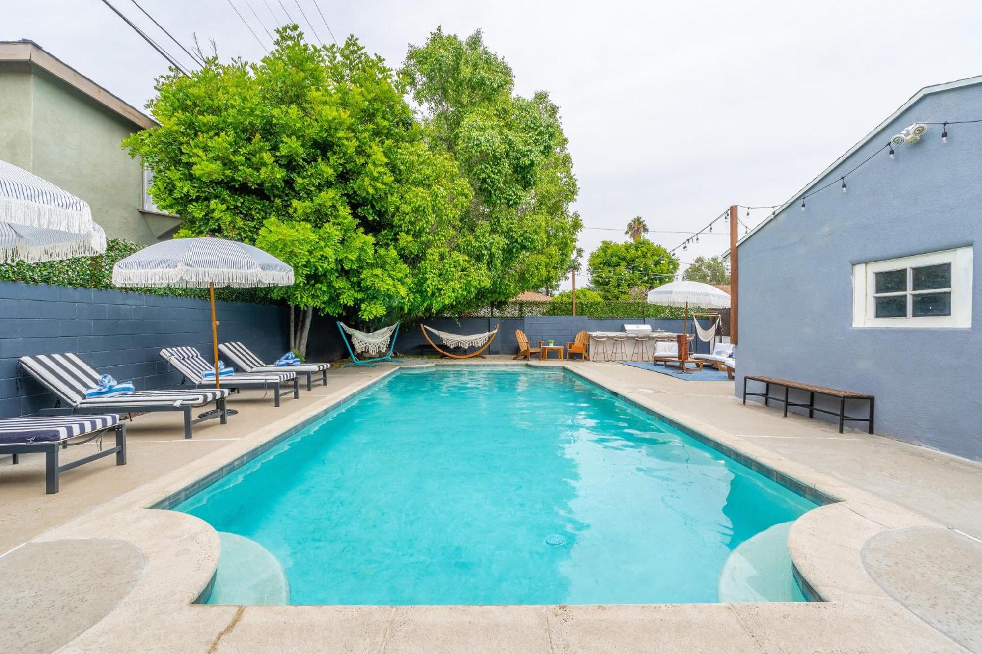 Angel&Rose Universal Hollywood Heated Pool House King Bed 洛杉矶 外观 照片