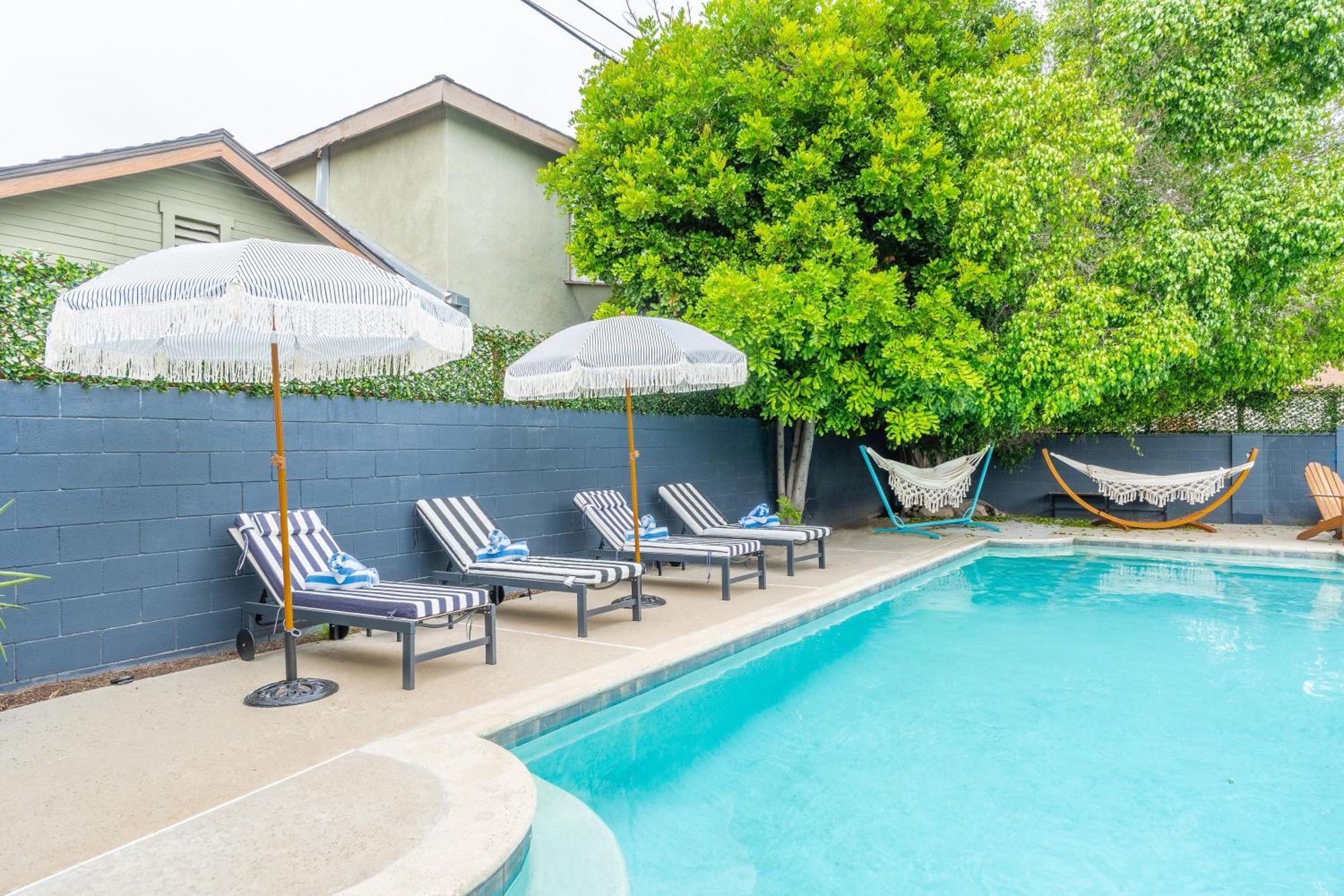 Angel&Rose Universal Hollywood Heated Pool House King Bed 洛杉矶 外观 照片