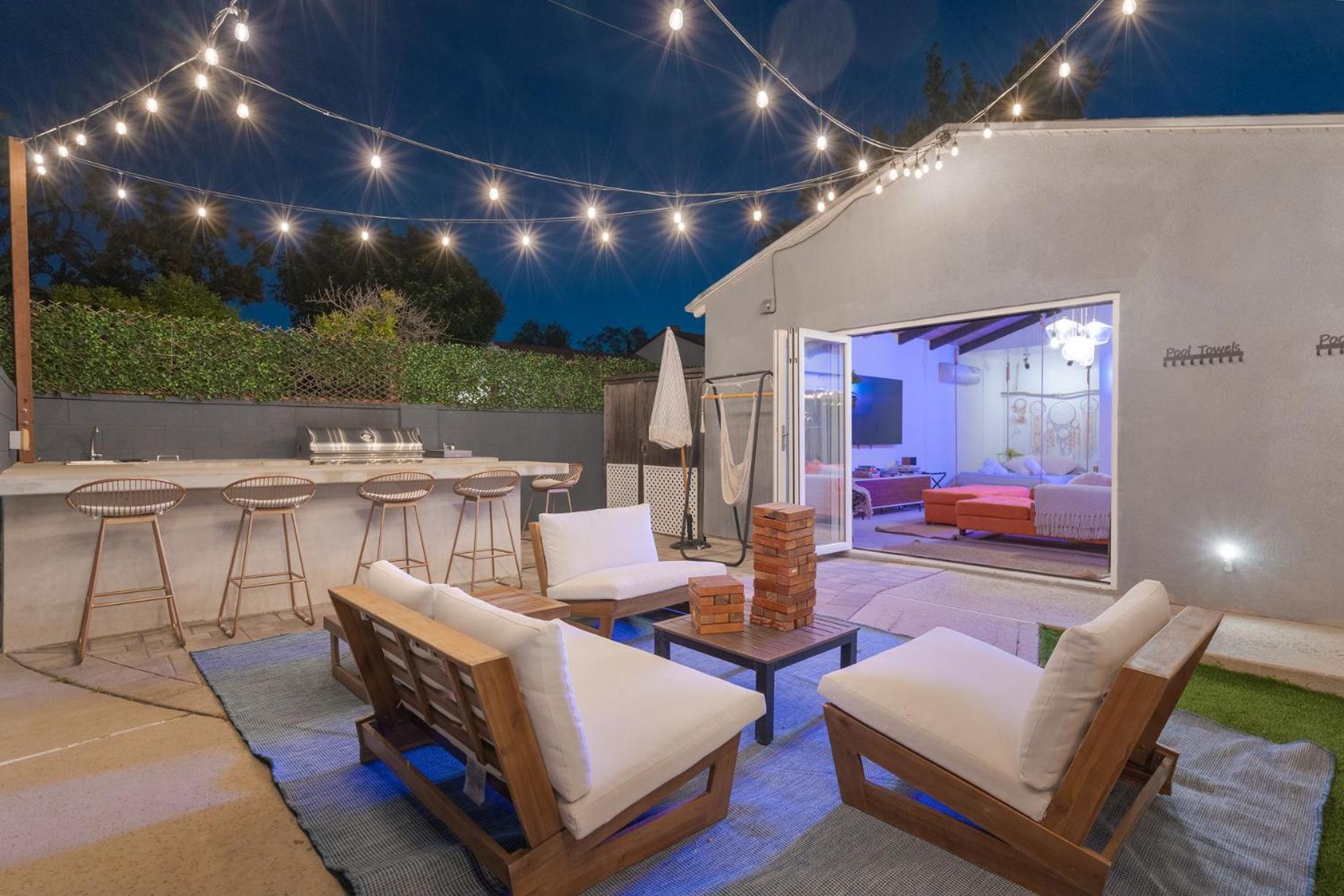 Angel&Rose Universal Hollywood Heated Pool House King Bed 洛杉矶 外观 照片